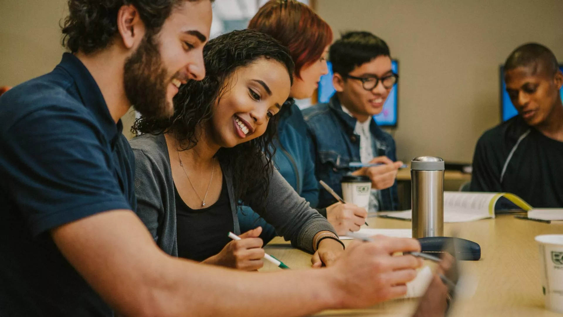 Group of participants in free YMCA employment service programs